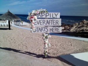 Floral Sign