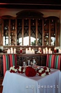 sweetheart table