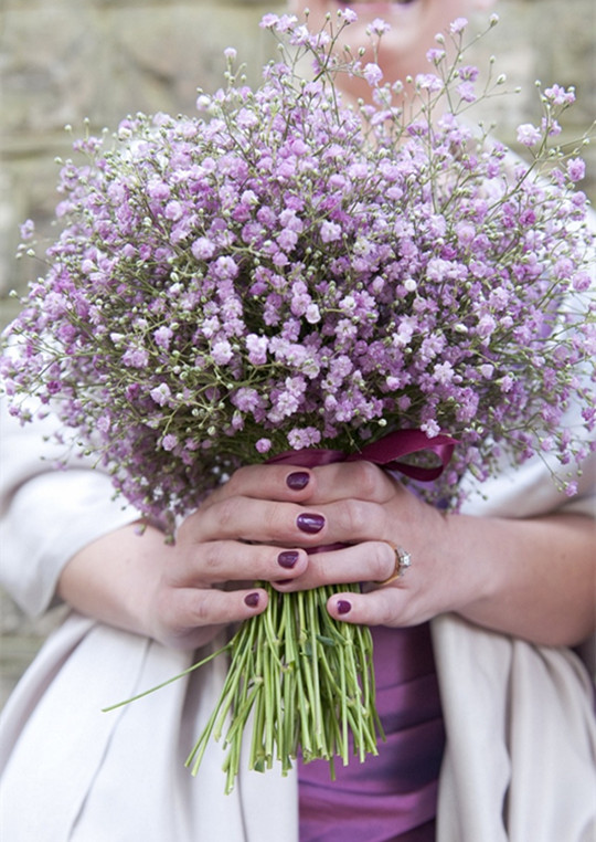 3-Bouquet-Inspired Manicure-ideas-wedding-2016