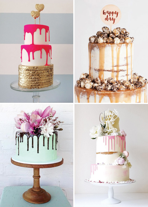 Colour-drip-wedding-cakes